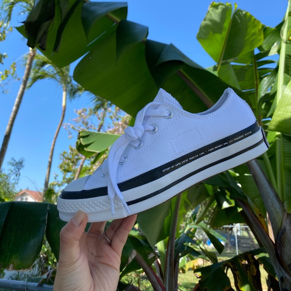 Converse Chuck Taylors 70 OX Moncler Fragment White